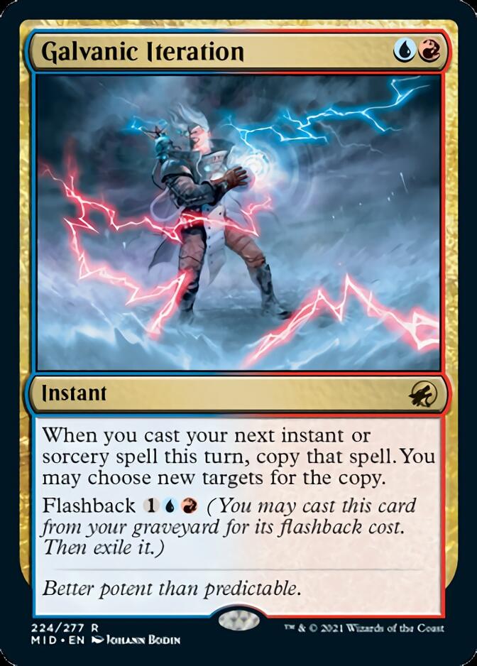 Galvanic Iteration [Innistrad: Midnight Hunt] Magic: The Gathering