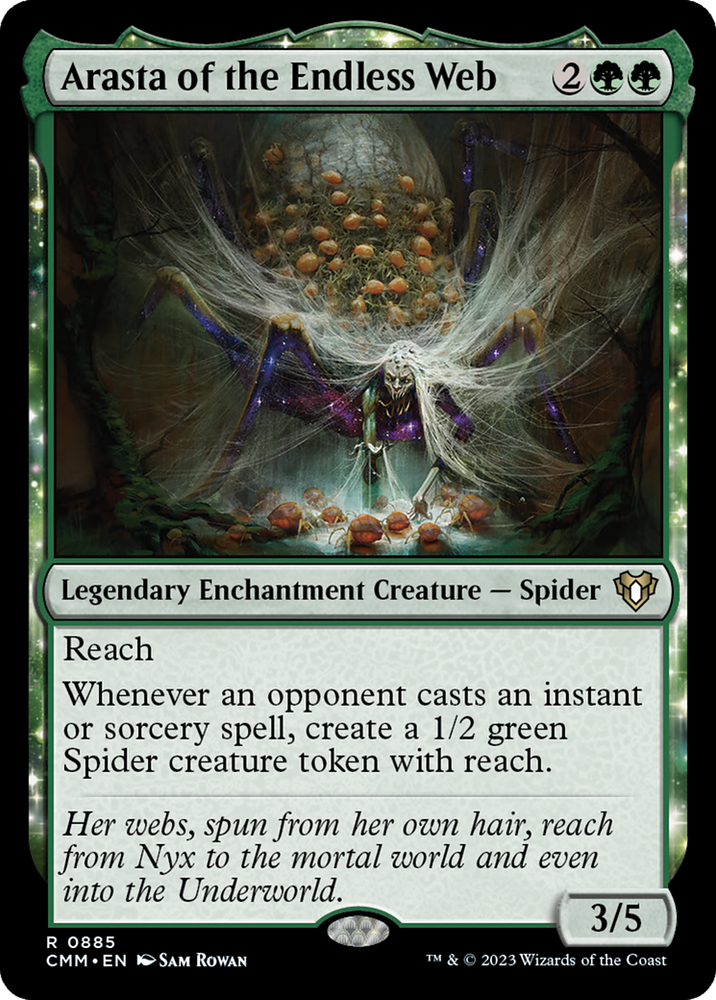 Arasta of the Endless Web [Commander Masters] Magic: The Gathering