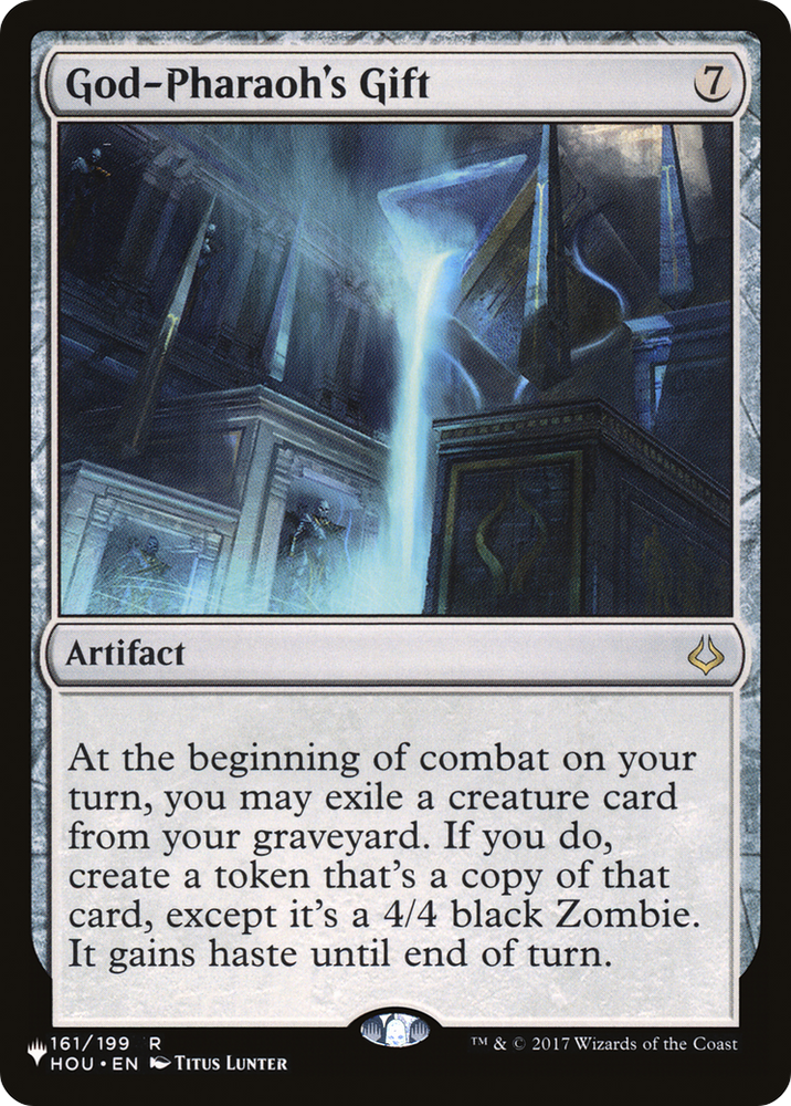 God-Pharaoh's Gift [The List] Magic: The Gathering