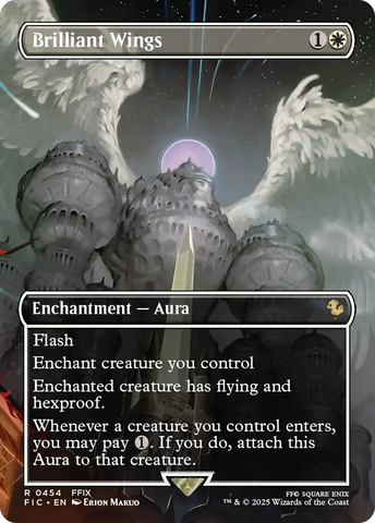 Brilliant Wings (Borderless) [FINAL FANTASY Commander] Magic: The Gathering
