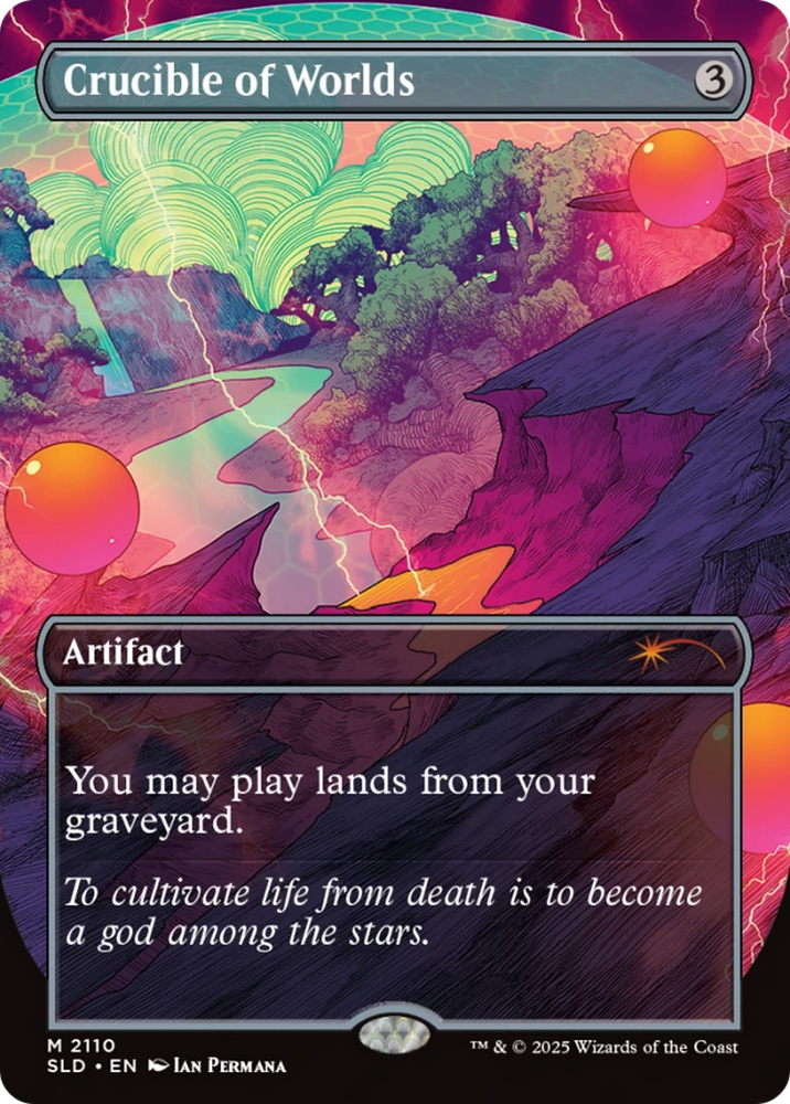 Crucible of Worlds (Galaxy Foil) [Secret Lair Drop Series] Magic: The Gathering