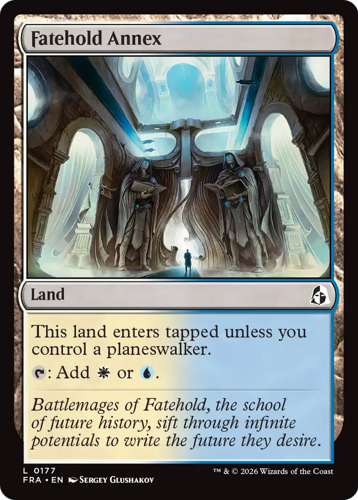 Fatehold Annex [Reality Fracture] Magic: The Gathering