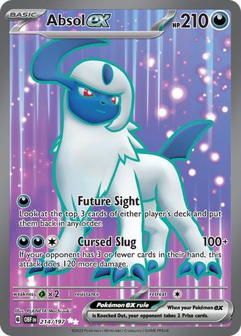 Absol ex (214/197) [Scarlet & Violet: Obsidian Flames] Pokémon