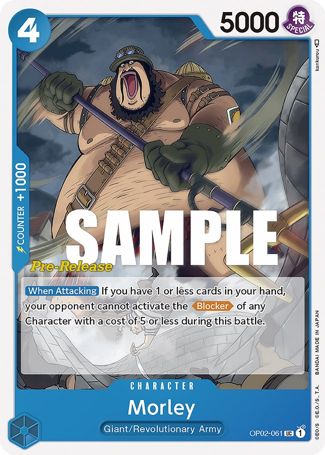 Morley [Paramount War Pre-Release Cards] Bandai
