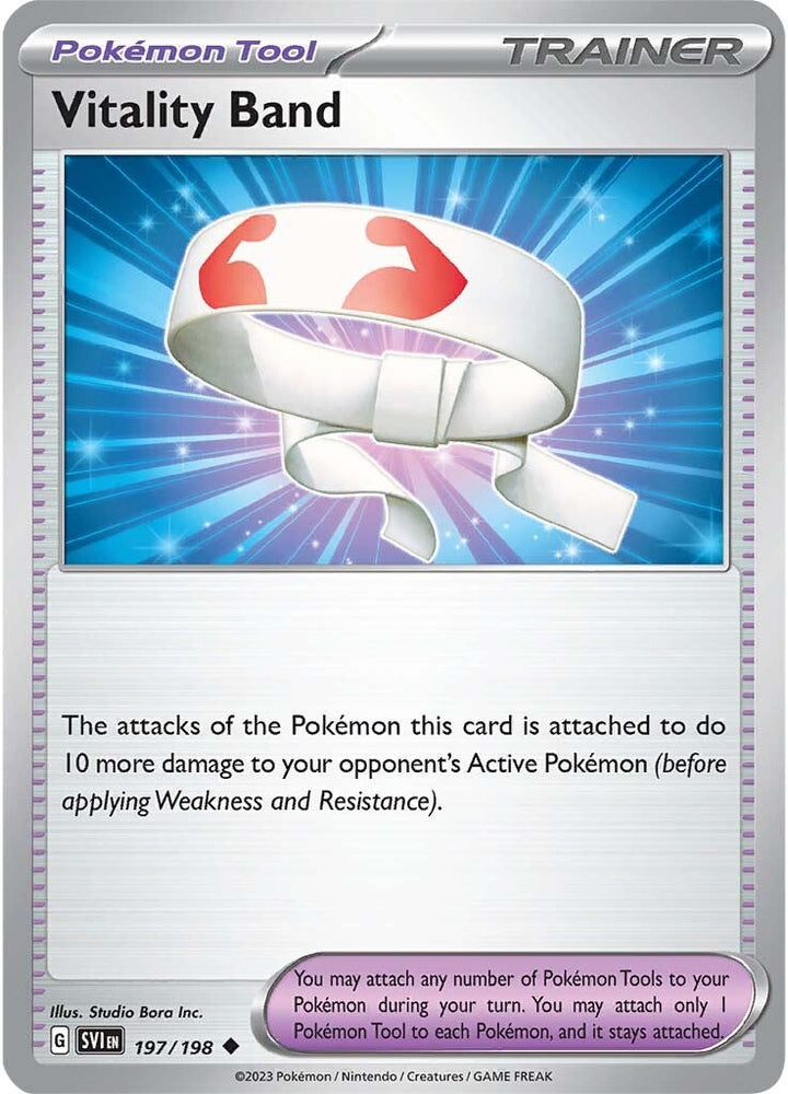 Vitality Band (197/198) [Scarlet & Violet: Base Set] Pokémon