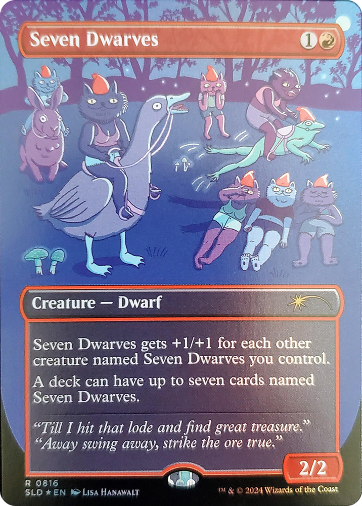 Seven Dwarves (0816) [Secret Lair Drop Series] Magic: The Gathering