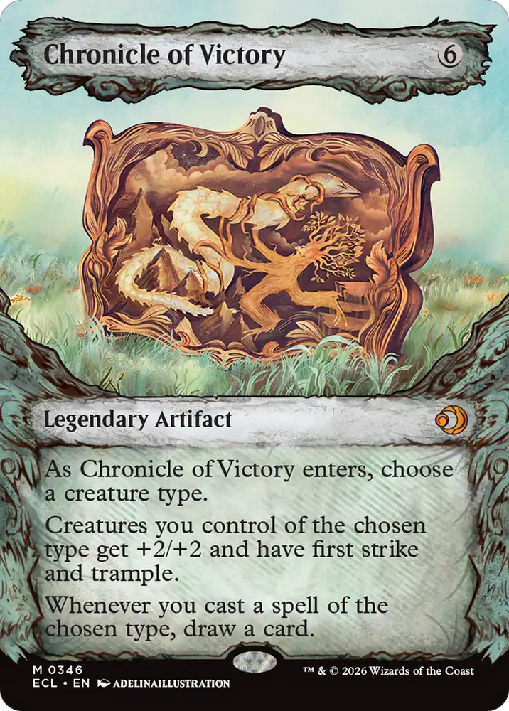 Chronicle of Victory (Showcase) [Lorwyn Eclipsed] Magic: The Gathering