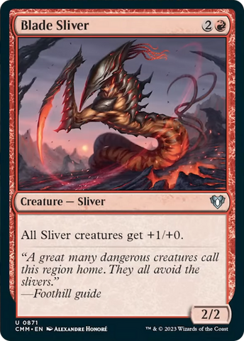 Blade Sliver [Commander Masters] Magic: The Gathering