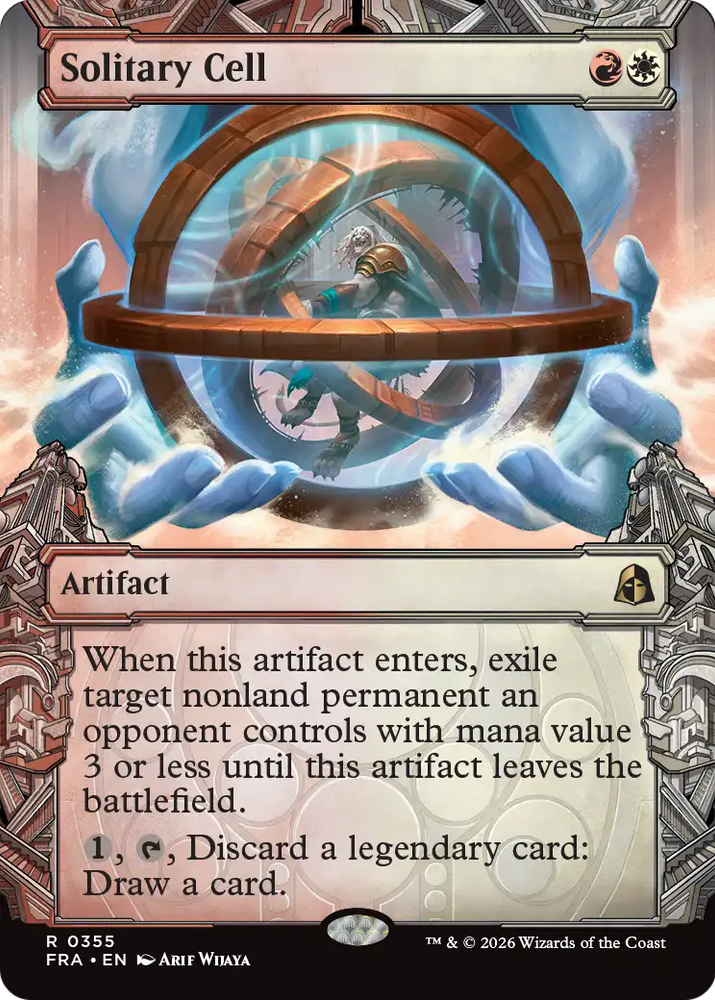 Solitary Cell (Showcase) (0355) [Reality Fracture] Magic: The Gathering