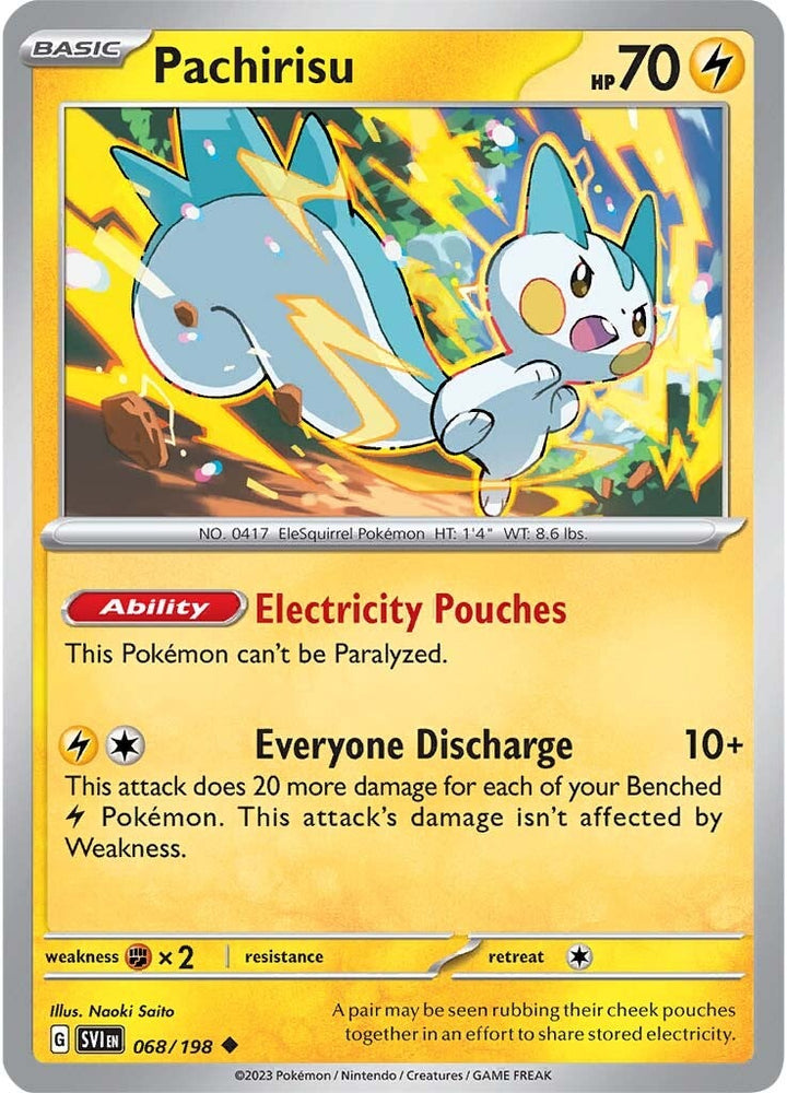 Pachirisu (068/198) [Scarlet & Violet: Base Set] Pokémon
