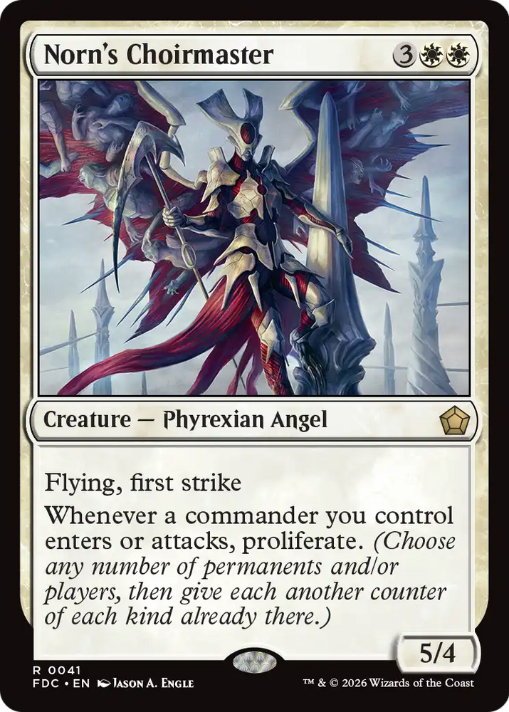 Norn's Choirmaster [Foundations Commander] Magic: The Gathering