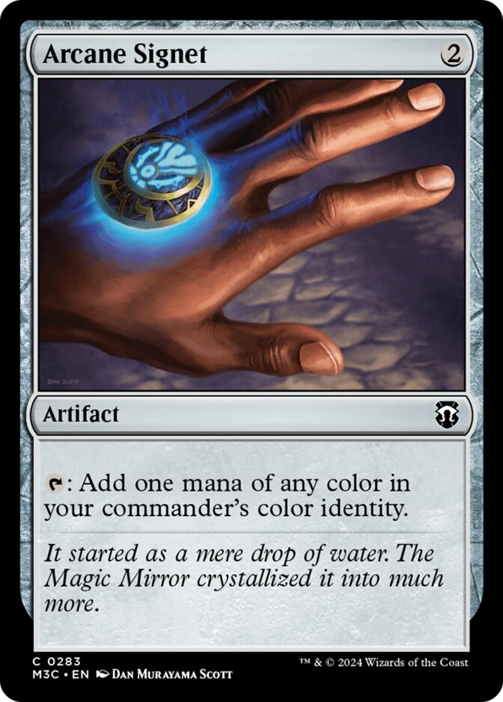 Arcane Signet (Ripple Foil) [Modern Horizons 3 Commander] Magic: The Gathering
