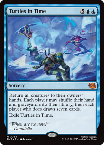 Turtles in Time [Teenage Mutant Ninja Turtles] Magic: The Gathering