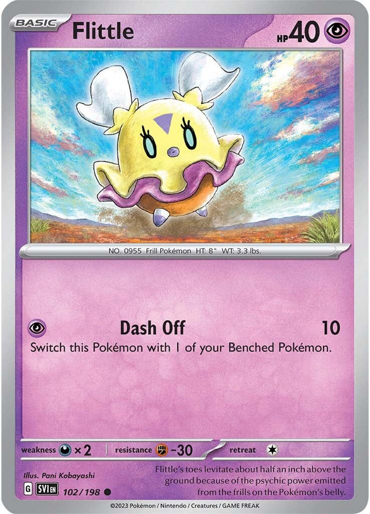 Flittle (102/198) [Scarlet & Violet: Base Set] Pokémon