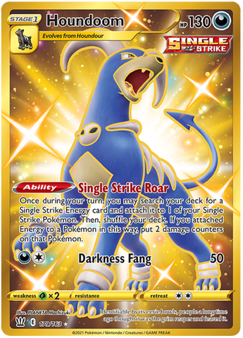 Houndoom (179/163) [Sword & Shield: Battle Styles] Pokémon