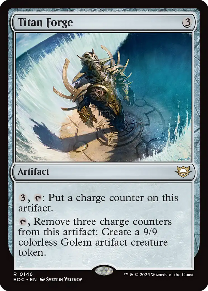 Titan Forge [Edge of Eternities Commander] Magic: The Gathering