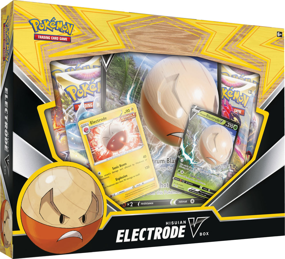 Hisuian Electrode V Box Pokémon