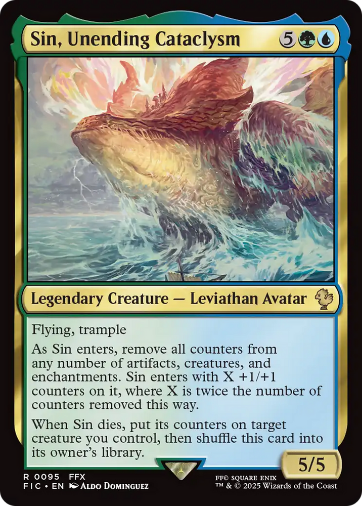 Sin, Unending Cataclysm [FINAL FANTASY Commander] Magic: The Gathering
