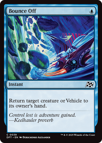 Bounce Off [Aetherdrift] Magic: The Gathering