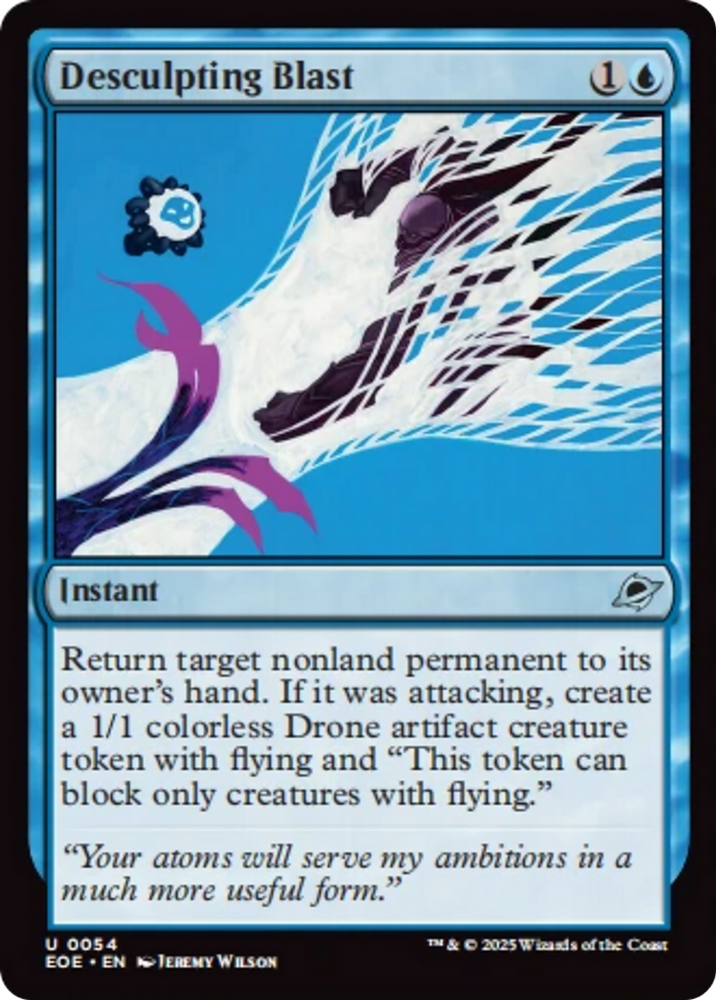 Desculpting Blast [Edge of Eternities] Magic: The Gathering