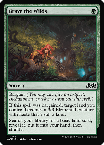 Brave the Wilds [Wilds of Eldraine] Magic: The Gathering