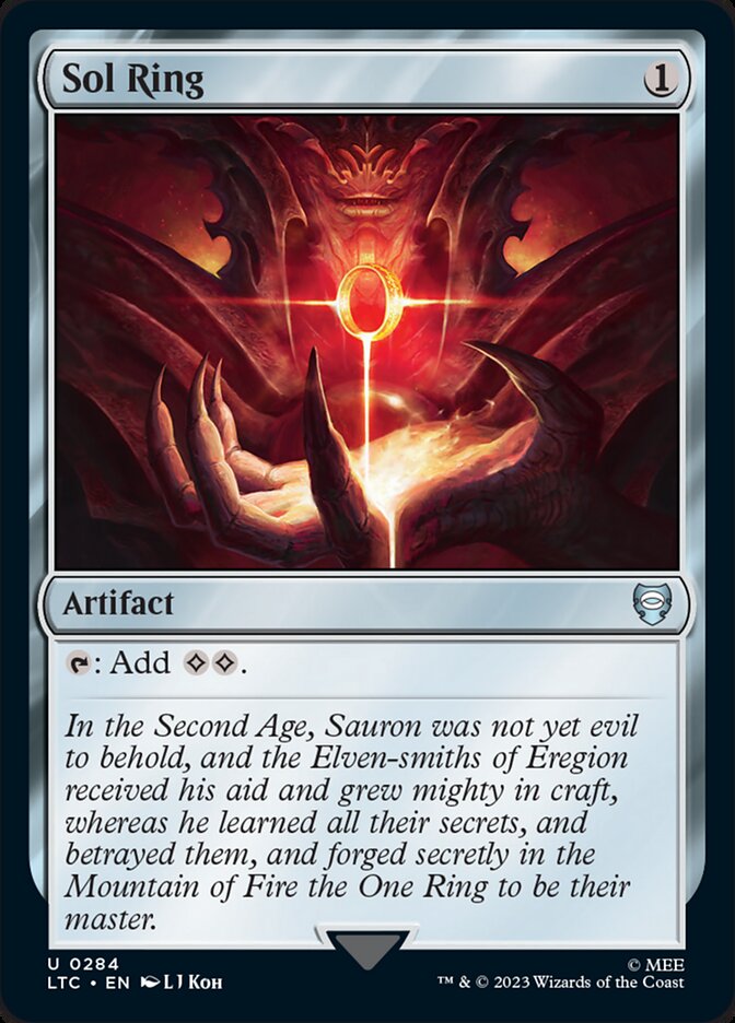 Sol Ring [The Lord of the Rings: Tales of Middle-Earth Commander] Magic: The Gathering