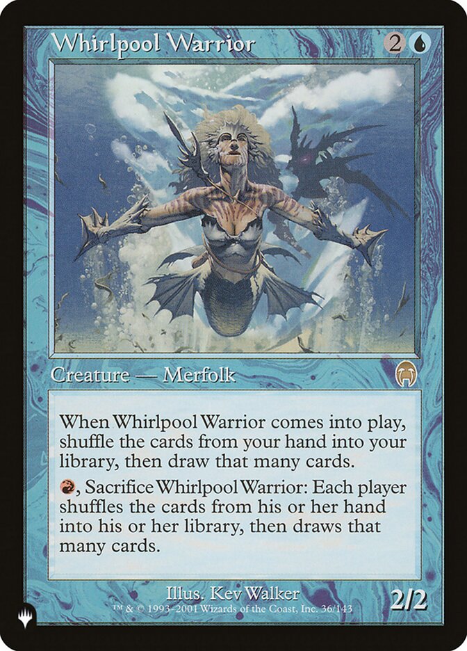 Whirlpool Warrior [The List] Magic: The Gathering