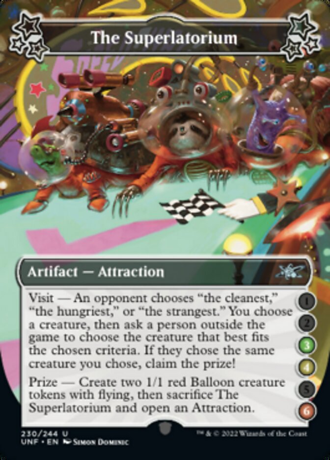 The Superlatorium (3-4-6) [Unfinity] Magic: The Gathering