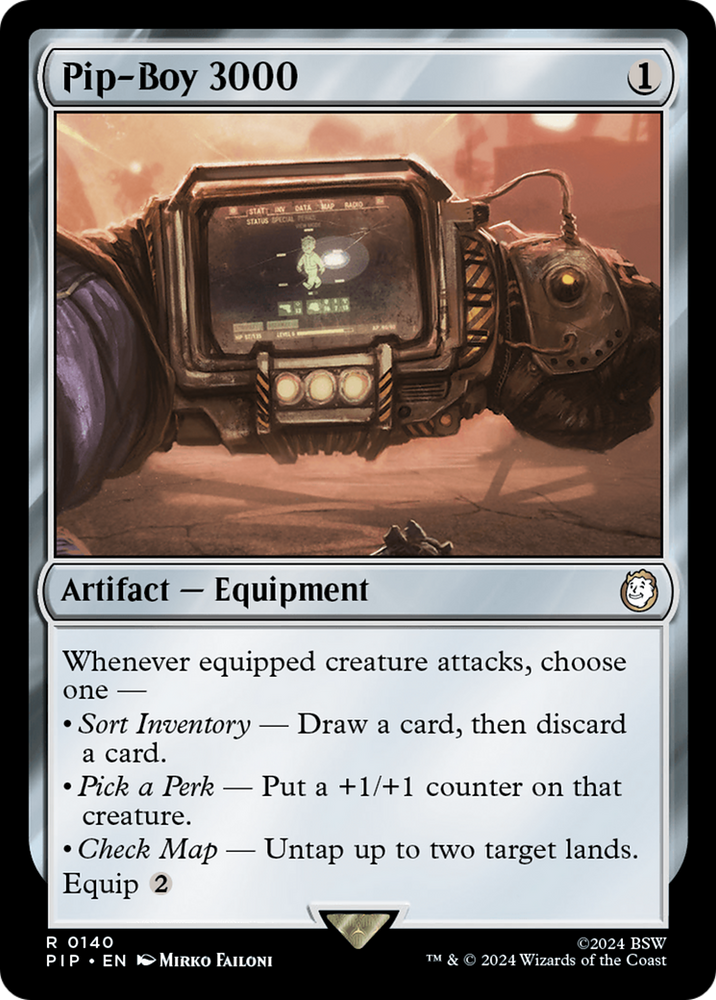 Pip-Boy 3000 [Fallout] Magic: The Gathering