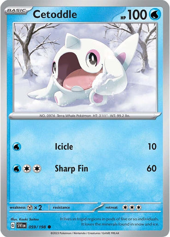 Cetoddle (059/198) [Scarlet & Violet: Base Set] Pokémon