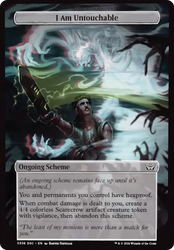 I Am Untouchable (Full Art) [Duskmourn: Archenemy] Magic: The Gathering