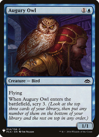 Augury Owl [Mystery Booster] Magic: The Gathering