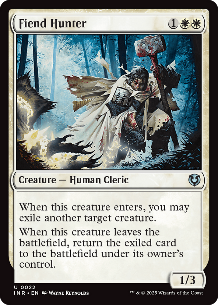 Fiend Hunter [Innistrad Remastered] Magic: The Gathering