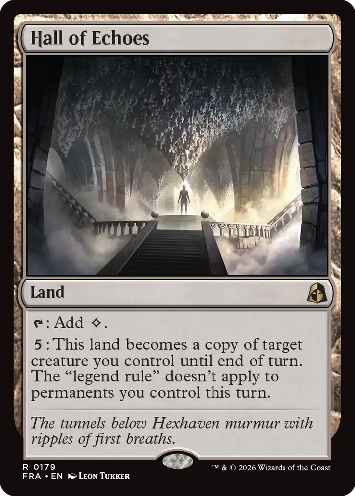 Hall of Echoes [Reality Fracture] Magic: The Gathering