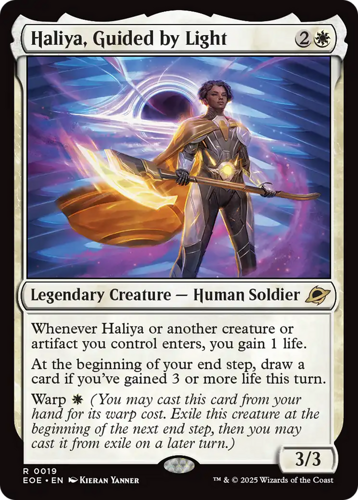 Haliya, Guided by Light [Edge of Eternities] Magic: The Gathering
