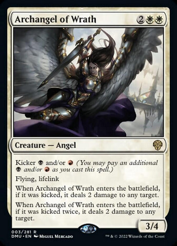 Archangel of Wrath (Promo Pack) [Dominaria United Promos] Magic: The Gathering