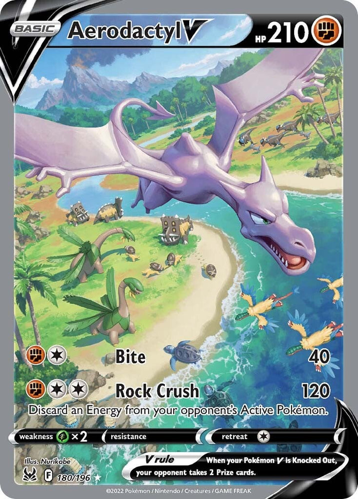 Aerodactyl V (180/196) [Sword & Shield: Lost Origin] Pokémon