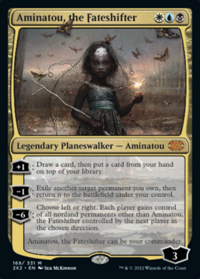 Aminatou, the Fateshifter [Double Masters 2022] Magic: The Gathering