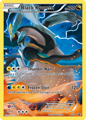 Black Kyurem (XY80) (Full Art Promo) [XY: Black Star Promos] Pokémon