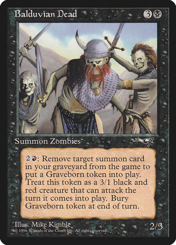 Balduvian Dead [Alliances] Magic: The Gathering