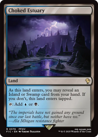 Choked Estuary [FINAL FANTASY Commander] Magic: The Gathering