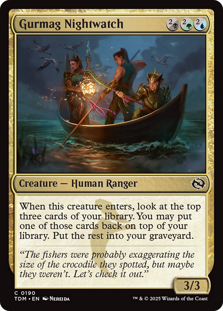 Gurmag Nightwatch [Tarkir: Dragonstorm] Magic: The Gathering
