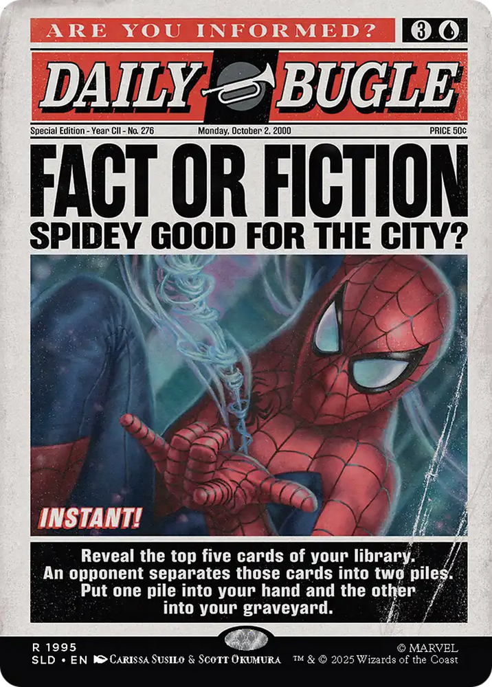 Fact or Fiction (1995) [Secret Lair Drop Series] Magic: The Gathering