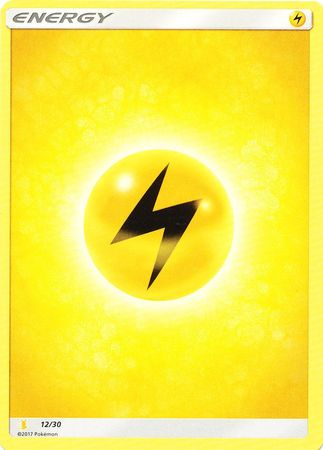 Lightning Energy (12/30) [Sun & Moon: Trainer Kit - Alolan Raichu] Pokémon