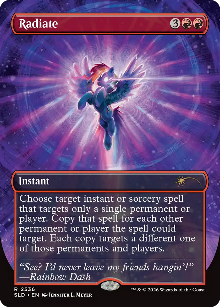 Radiate [Secret Lair Drop Series] Magic: The Gathering