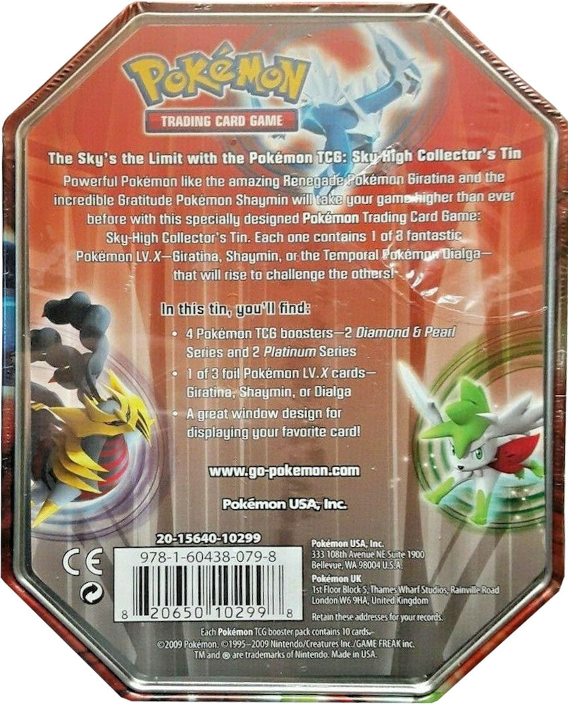 Platinum - Sky-High Collector's Tin (Giratina LV.X) Pokémon