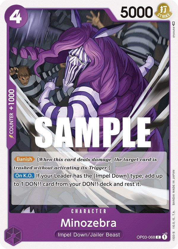 Minozebra [Pillars of Strength] Bandai