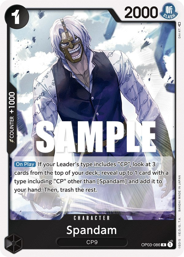 Spandam [Pillars of Strength] Bandai