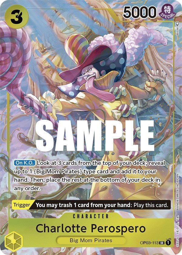 Charlotte Perospero (Alternate Art) [Pillars of Strength] Bandai