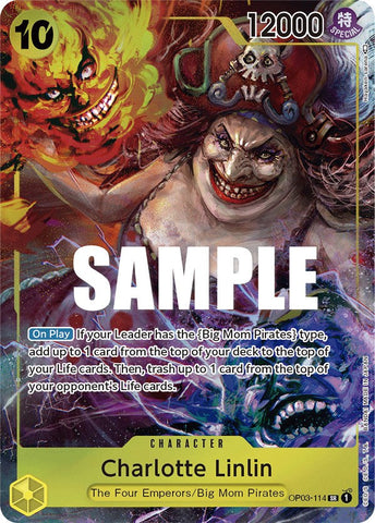 Charlotte Linlin (Alternate Art) [Pillars of Strength] Bandai